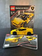 Lego Racers Lamborghini Gallardo LP560-4 - 8169, Ophalen of Verzenden, Gebruikt, Complete set, Lego