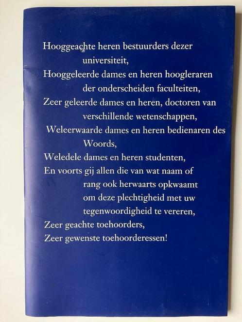 Waar komt het VU-kabinet vandaan?(Oratie), Boeken, Godsdienst en Theologie, Zo goed als nieuw, Christendom | Katholiek, Christendom | Protestants