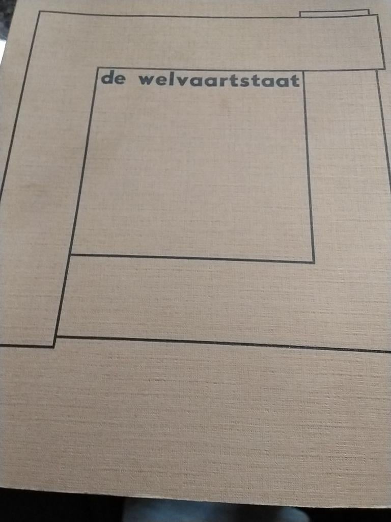 De Welvaartstaat - Congresverslag 1963, Gelezen, Maatschappij en Samenleving, Diverse auteurs, Ophalen of Verzenden
