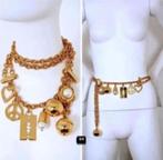 MOSCHINO - Exclusieve vintage zeldzame chain belt - Redwall, Overige kleuren, 100 cm of meer, Zo goed als nieuw, X