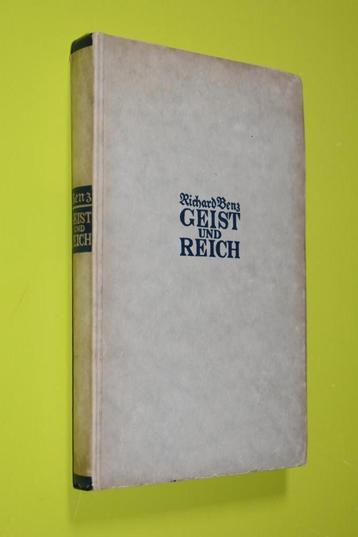 Geist und Reich- 1933- R. Benz.- beschikbaar voor biedingen