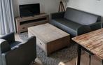 Bank en fauteuil, Ophalen, Gebruikt, Leer