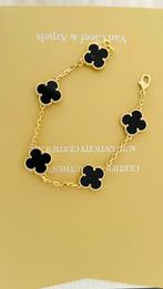 VAN CLEEF ARMBAND, Sieraden, Tassen en Uiterlijk, Armbanden, Ophalen of Verzenden, Nieuw, Zwart, Goud
