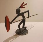 Koud beschilderd Weens bronzen beeldje stijl Franz Hagenauer, Ophalen of Verzenden