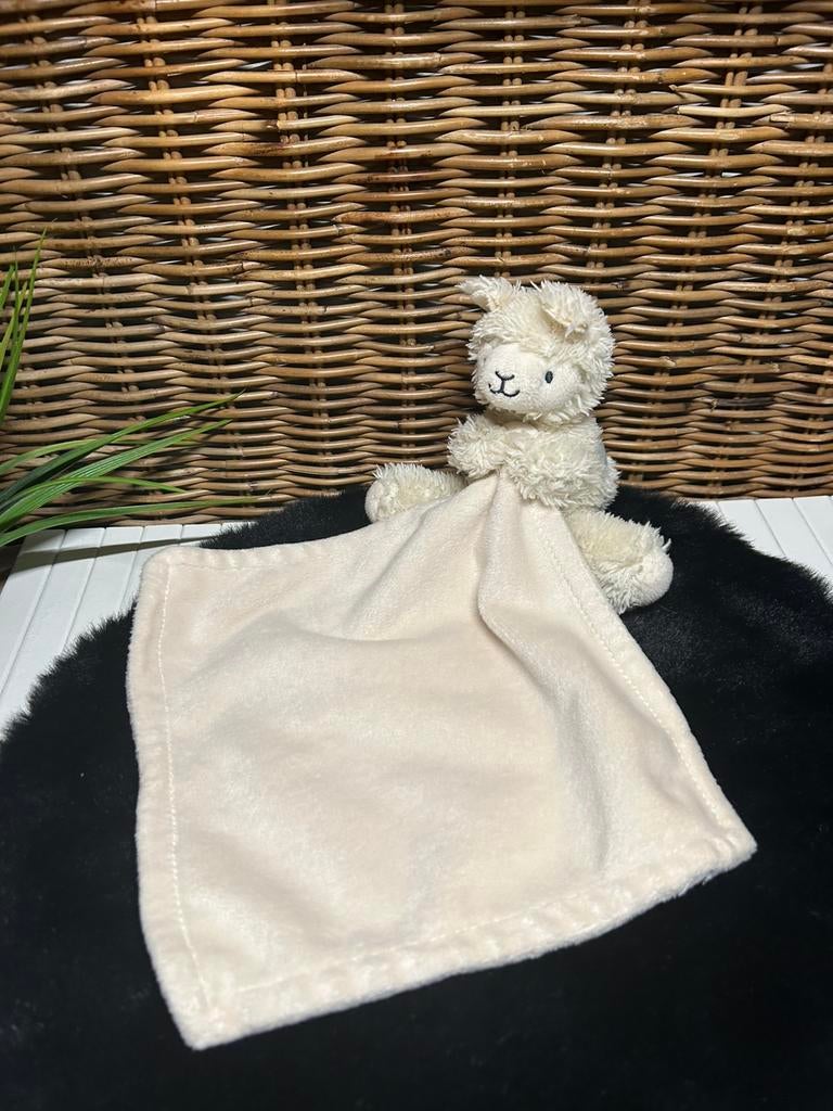 Prenatal alpaca lama knuffeldoekje knuffeldoek knuffel, Ophalen of Verzenden, Zo goed als nieuw, Overige typen