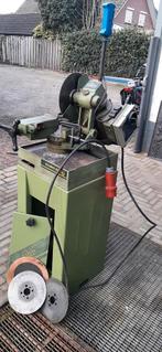 Metaal afkortzaag machine, Doe-het-zelf en Verbouw, Gereedschap | Zaagmachines, Ophalen, Gebruikt, Onbekend, Afkortzaag