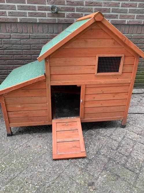 Mooi degelijk kippenhok zgan, Dieren en Toebehoren, Pluimvee | Toebehoren, Zo goed als nieuw, Kippenhok of Kippenren, Ophalen