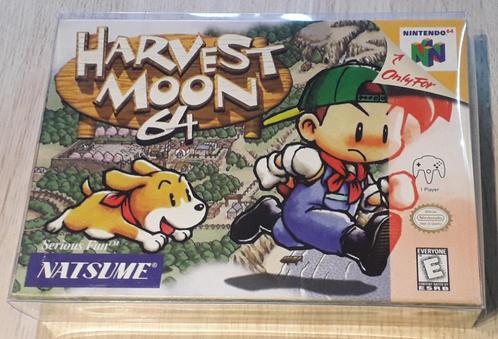 Nintendo 64 - Harvest Moon 64 (NTSC), Spelcomputers en Games, Games | Nintendo 64, Zo goed als nieuw, Role Playing Game (Rpg)