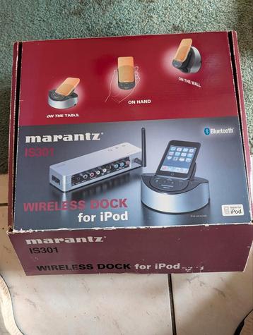 Marantz IS301 Wireless Dock voor iPod - Compleet! beschikbaar voor biedingen
