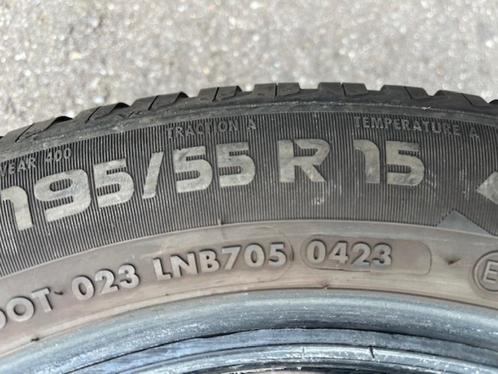 2 X 195/55/15 banden Vredestein All Season profiel 8-9 mm., Auto-onderdelen, Banden en Velgen, Band(en), All Season, 15 inch, 195 mm