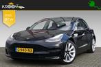 Tesla Model 3 Long Range AWD 75kWh Autopilot (bj 2019), 27 €/maand, Zwart, Stoelverwarming, 30 min