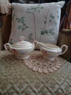 Brocant Roomstel Tulpen van Mosa Plateel ** Mimosa **, Antiek en Kunst, Ophalen of Verzenden