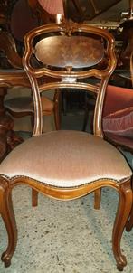 4 Italiaanse barok eetkamer stoelen, Ophalen