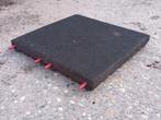 Actie: 97 Rubber tegels 50x50x6. Van €4,60 nu €4,30, Tuin en Terras, Tegels en Klinkers, Ophalen, Gebruikt, -, -