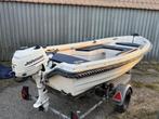 Leuke Ryds 460 sloep / boot met Pega Trailer en bb motor, Watersport en Boten, Gebruikt, Tot 10 pk, Niet ingevuld, Niet ingevuld