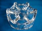Robuuste theelichten / schotelwarmers van kristal nw, Ophalen of Verzenden, Nieuw, Overige materialen, Minder dan 25 cm