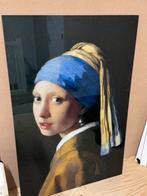 Glasplaat van Meisje met de parel, Ophalen, Zo goed als nieuw, Schilderij, 75 cm of meer