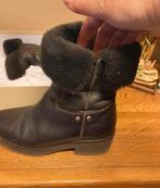 DL Sport leren laarzen met bontrand mt 40, Kleding | Dames, Schoenen, Ophalen of Verzenden, Zo goed als nieuw, Zwart, Lage of Enkellaarzen