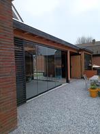Veranda glaswanden Complete prijs € 350,- incl montage, Ophalen of Verzenden, Nieuw, 160 cm of meer, Veiligheidsglas