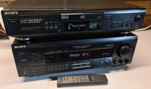 Sony set receiver str-de315 + cd speler cdp-xe510, Audio, Tv en Foto, Stereo-sets, Gebruikt, Sony, Ophalen of Verzenden