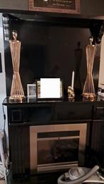 Gouden Design Lamp Richmond 2 stuks, Huis en Inrichting, Ophalen, 50 tot 75 cm, Zo goed als nieuw, Metaal