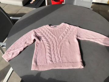 Roze Stradivarius kabeltrui, maat M oversized beschikbaar voor biedingen