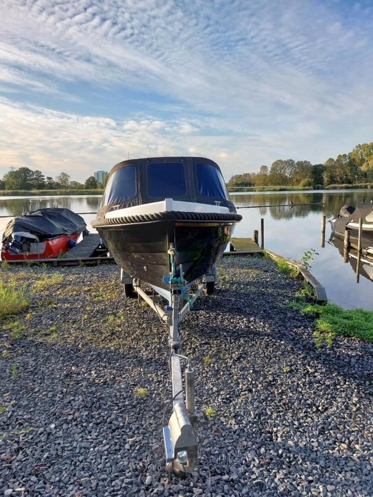 Corsiva New Age 475, Watersport en Boten, Sloepen, Gebruikt, 10 tot 30 pk, 3 tot 6 meter, Buitenboordmotor, Benzine, Polyester