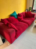 Rode bank GRATIS, Ophalen, Gebruikt, 100 tot 125 cm, Stof