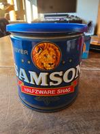 Samson Halfzware Shag Tabaksblik, Verzamelen, Ophalen of Verzenden, Gebruikt, Gebruiksvoorwerp