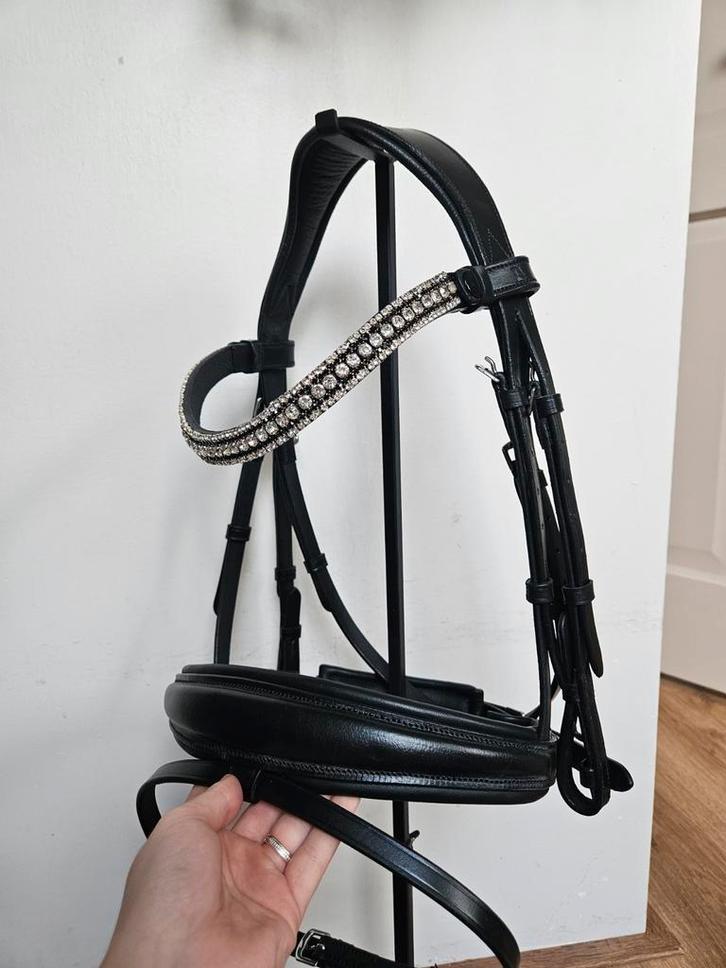 NIEUW Hoofdstel Full - ANATOMISCH, Dieren en Toebehoren, Paarden en Pony's | Hoofdstellen en Tuigage, Nieuw, Dressuur, Ophalen of Verzenden