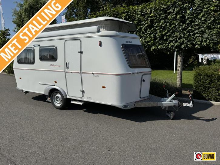 Eriba Touring Troll 535 Mover,Thule 6300 luifel + STALLING, Caravans en Kamperen, Caravans, Bedrijf, tot en met 3, 1000 - 1250 kg