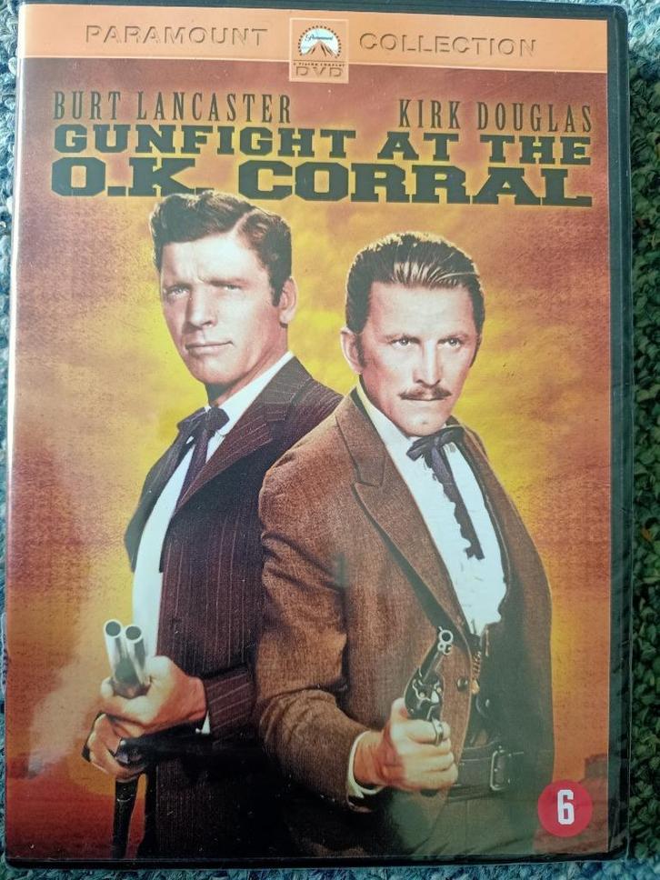 Gunfight at the O.K. Corral. Kirk Douglas Burt Lancaster, Cd's en Dvd's, Dvd's | Klassiekers, Nieuw in verpakking, Actie en Avontuur