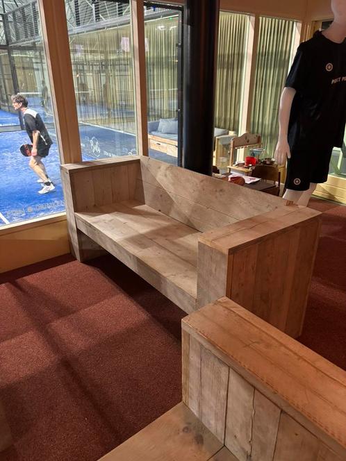 Steigerhouten banken op maat gemaakt, Huis en Inrichting, Complete inboedels, Ophalen