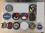 Diverse luchtmacht klu emblemen patches, Ophalen of Verzenden, Luchtmacht, Nederland, Embleem of Badge
