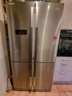 Beko Amerikaanse koelkast,  defect., Ophalen, 200 liter of meer, 60 cm of meer, Met aparte vriezer