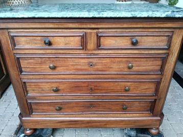 Antieke comode ladenkast dressoir badkamermeubel baby tv meu beschikbaar voor biedingen
