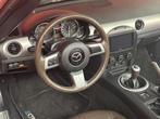 Mazda MX-5 1.8 Exclusive | Leder | Airco | Stoelverwarming, Gebruikt, Zwart, 4 cilinders, Cabriolet