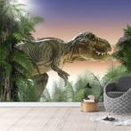 T-Rex Fotobehang - Dinokamer!, Ophalen of Verzenden, Minder dan 10 m², Groen