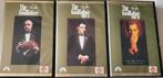 The Godfather Trilogy VHS Mafia/Misdaad, Vanaf 16 jaar, Ophalen of Verzenden, Gebruikt, Actie en Avontuur