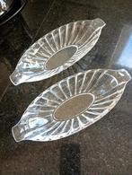 2 glazen zuurschaaltjes, Glas of Glazen, Ophalen of Verzenden, Overige stijlen, Glas