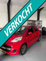 Peugeot 107 1.0-12V Sublime Airco Centr.dr Elekt ramen, Voorwielaandrijving, Stof, Gebruikt, Zwart