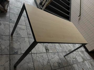 Tafel - Rechthoekig - Hout/Metaal 145 x 65 beschikbaar voor biedingen