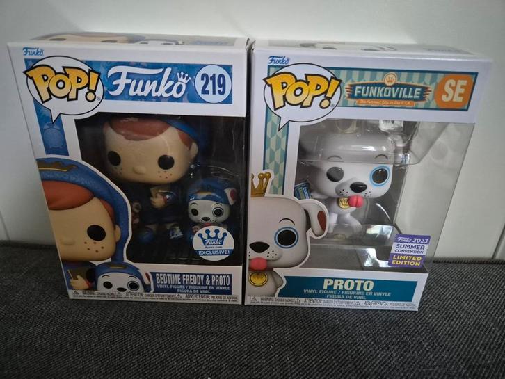 Funko pop Freddy Funko Bedtime | Funkoville Proto, Verzamelen, Poppetjes en Figuurtjes, Gebruikt, Verzenden