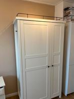 Ikea Hemnes kledingkast wit(gedemonteerd) + gratis nachtkast, Ophalen, Met deur(en), 100 tot 150 cm, Zo goed als nieuw