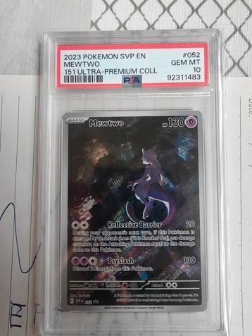 Mewtwo 151 UPC Engels #052 PSA10 beschikbaar voor biedingen