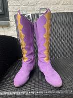 Paarse suede laarzen 39, Ophalen, Hoge laarzen, Overige kleuren, Gedragen