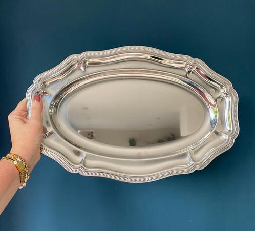 Guy Degrenne RVS serveerschaal 45 cm in originele verpakking, Huis en Inrichting, Keuken | Servies, Schaal of Schalen, Overige stijlen