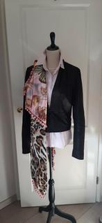 Claudia Strater leren blazer 42, Kleding | Dames, Verzenden, Zo goed als nieuw, Maat 42/44 (L), Bruin