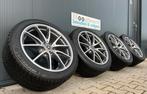 19 inch 5x112 Mercedes Benz AMG winterset Breedset Michelin, 19 inch, Hooghwerff banden & velgen, Gebruikt, 265 mm