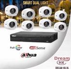 4MP Dahua IP POE beveiligingscamera set / 8CH NVR+8x cameras, Ophalen of Verzenden, Nieuw, Buitencamera